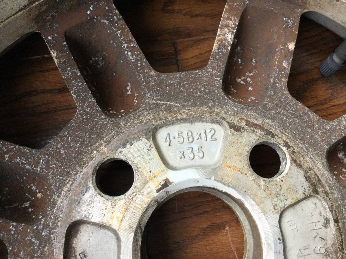 ローバーミニ 12インチ　ホイール　スタッドレス ローバーミニ ワタナベ ホイール スタッドレス セット 12インチ